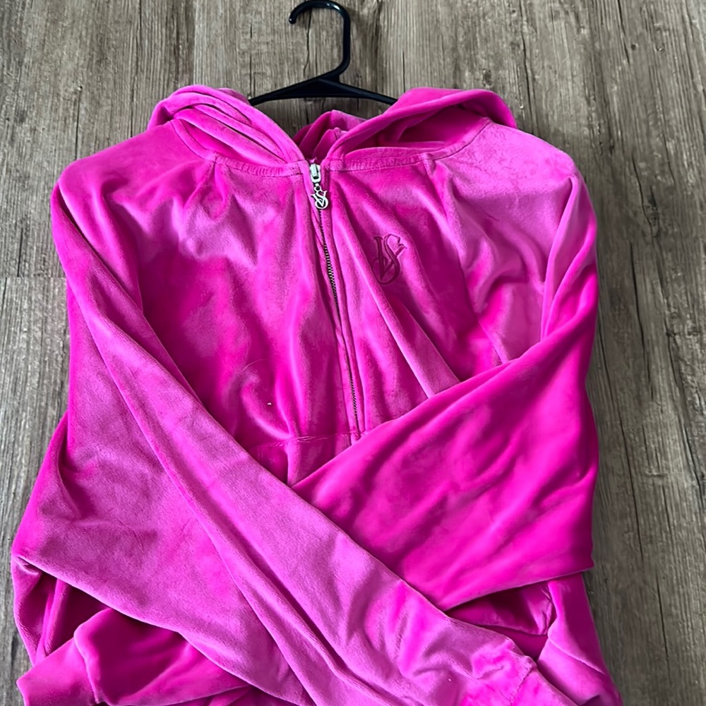 Victorious secret cropped hoodie